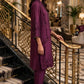 Plum basket weave -OXB-2589